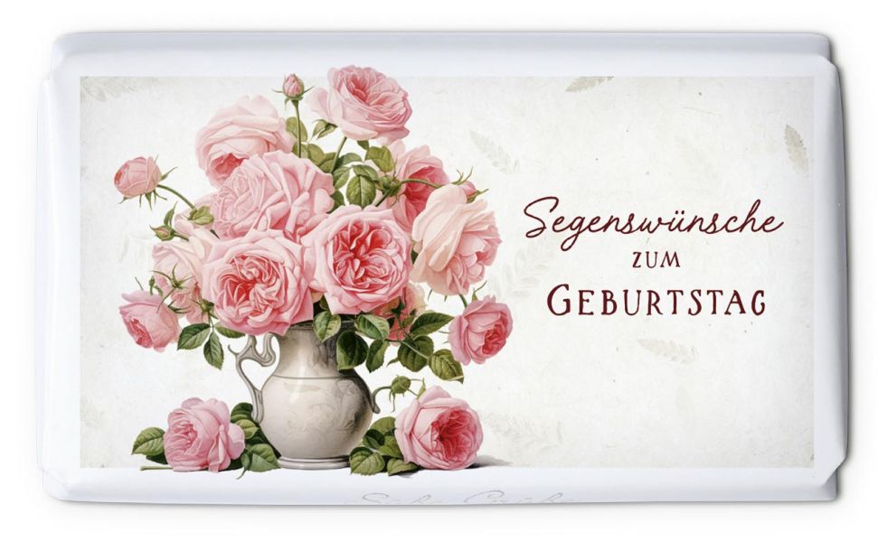 Schokoladengrüße Segenswünsche zum Geburtstag (40g)