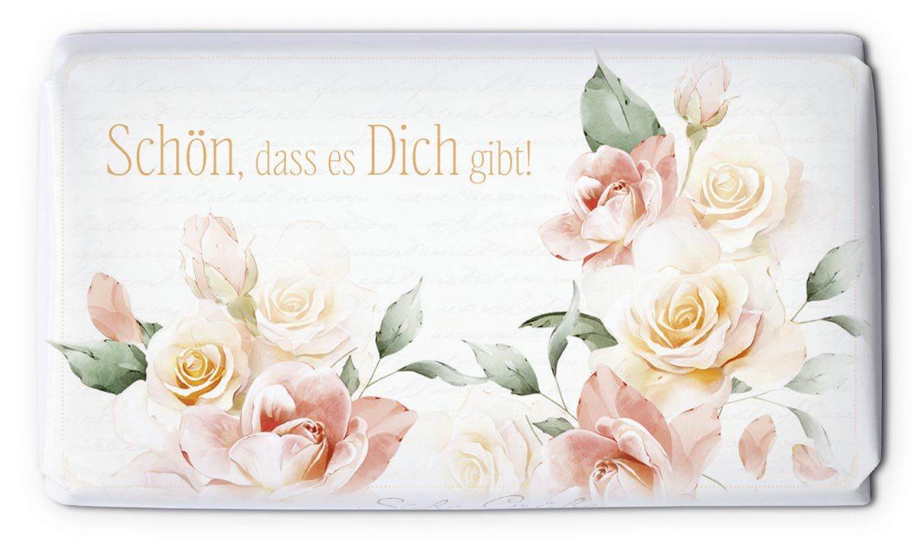Schokoladengrüße Schön, dass es dich gibt! (40g)