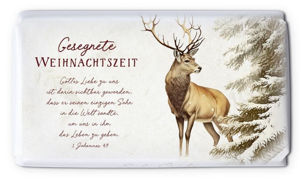 Schokoladengrüße Gesegnete Weihnachtszeit (40g)