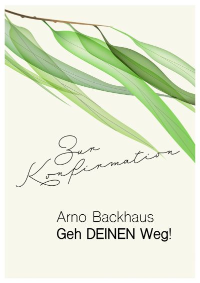 Geh deinen Weg! - Zur Konfirmation
