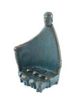 Der Hirte - Steinguss bronzefarben