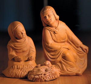 Krippenfigur - Familie Groß Ausgabe