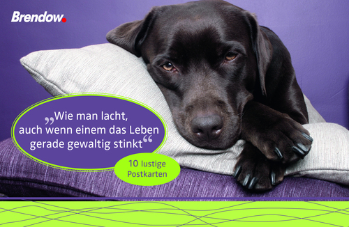 Postkarten-Set Wie man lacht, auch wenn einem das Leben