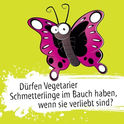 Magnet Dürfen Vegetarier Schmetterlinge...