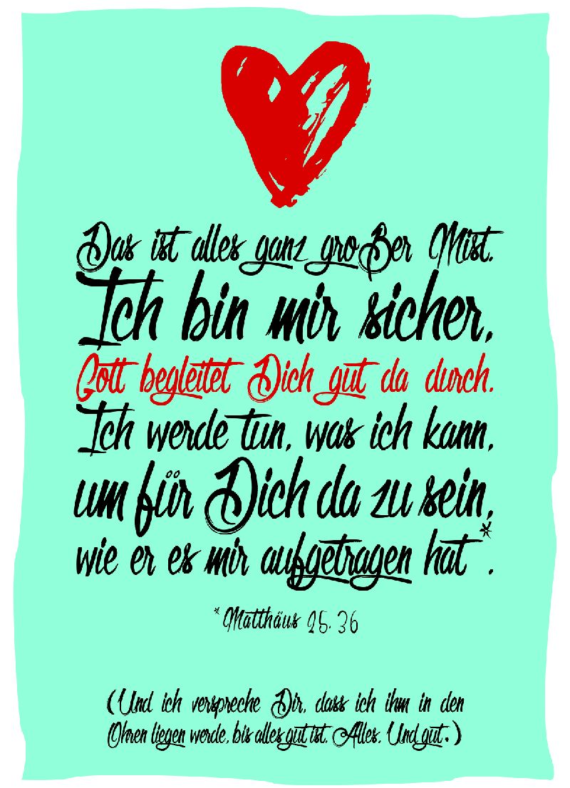 Postkarte Das ist alles ganz großer Mist ...