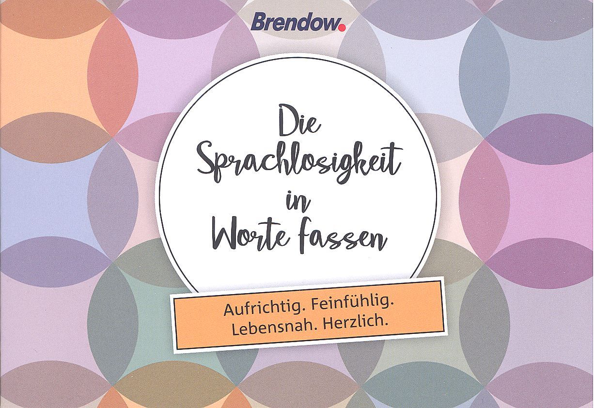 Postkartenset - Die Sprachlosigkeit in Worte fassen