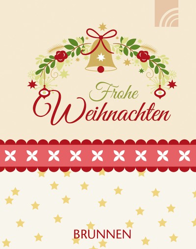 Frohe Weihnachten - Miniaturbuch