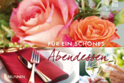 Für ein schönes Abendessen - Gutscheinbuch