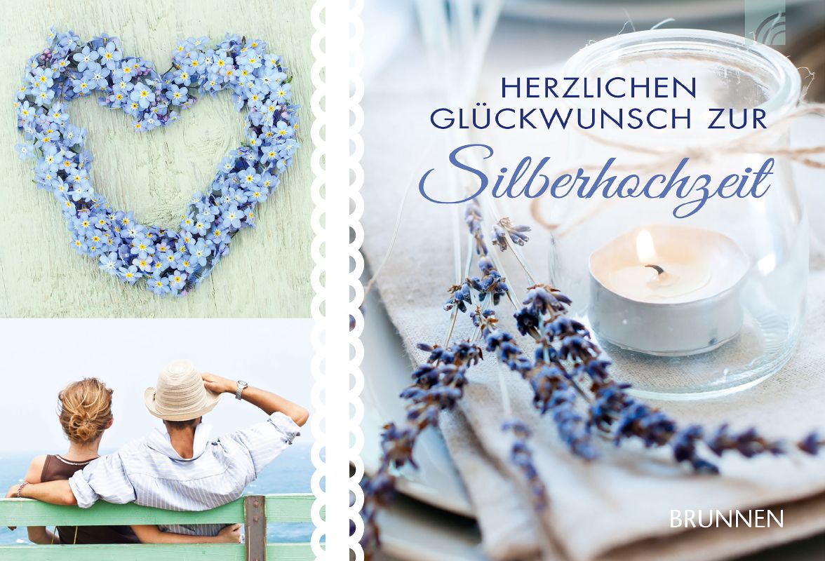 Herzlichen Glückwunsch zur Silberhochzeit - Gutscheinbuch