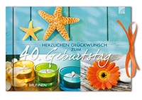Herzlichen Glückwunsch zum 40. Geburtstag - Gutscheinbuch