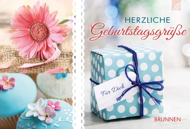 Herzliche Geburtstagsgrüße - Gutscheinbuch