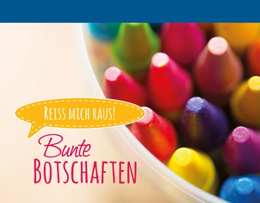 Bunte Botschaften 3 - Stifte Kartenbuch