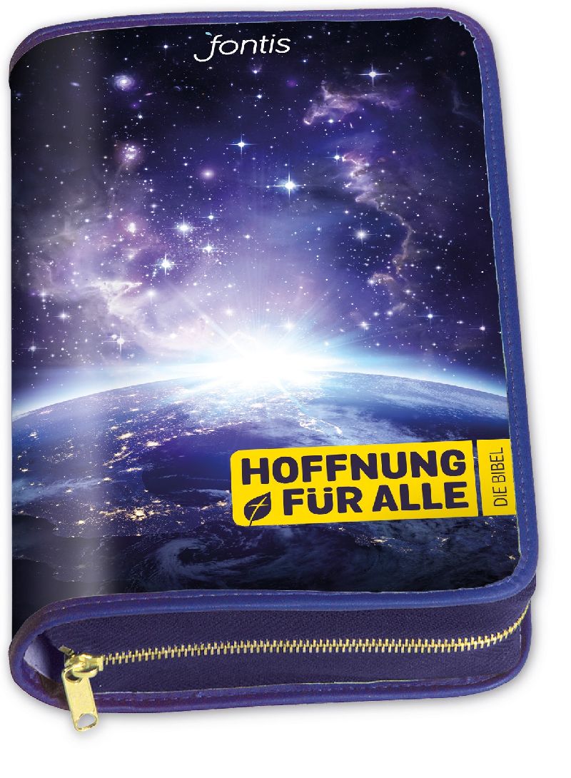 Bibelhülle Hoffnung für alle Blue Planet Edition