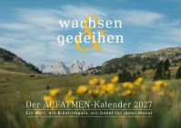 Aufatmen - wachsen und gedeihen- Kalender 2027