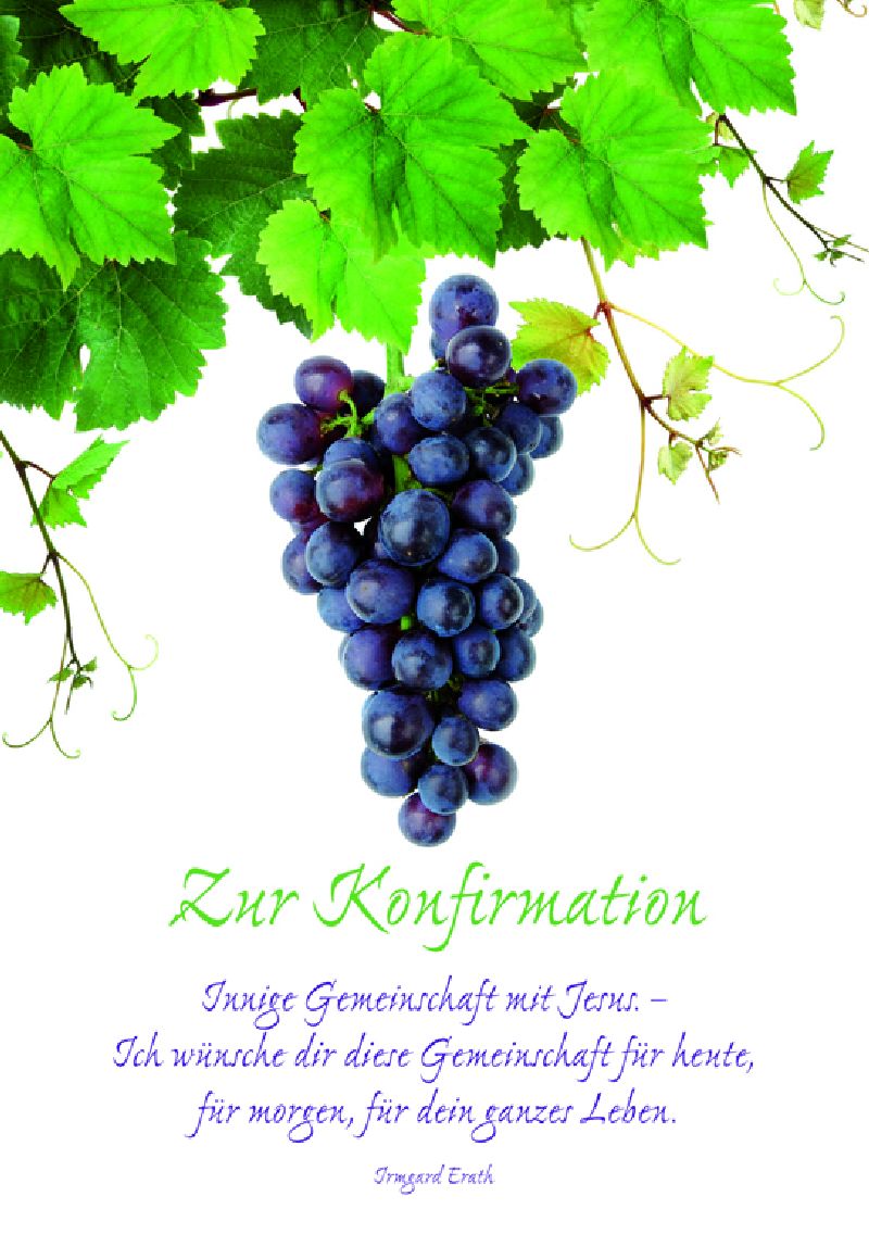 Faltkarte Zur Konfirmation