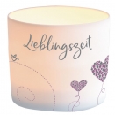 Windlicht LichterZeit Lieblingszeit