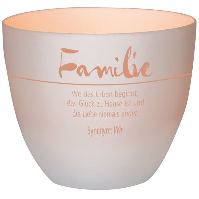Windlicht LichterZeit Familie