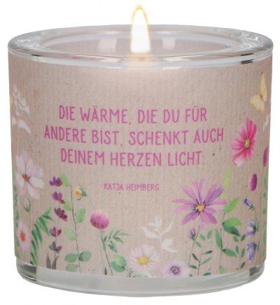 Windlicht LichtMomente Danke