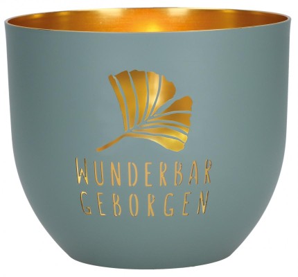 Windlicht LichterZeit Wunderbar geborgen