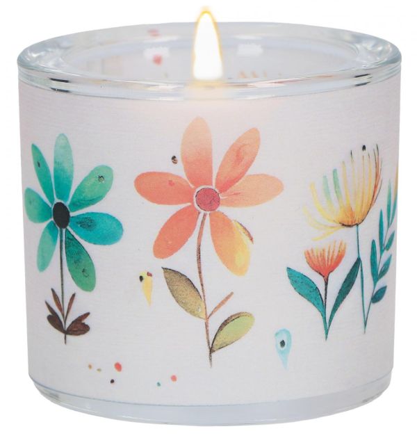 Windlicht LichtMomente Blumengrüße