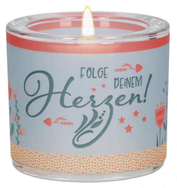 Windlicht LichtMomente Folge deinem Herzen