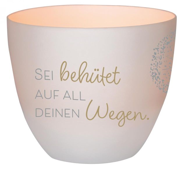 Windlicht LichterZeit Sei behütet...