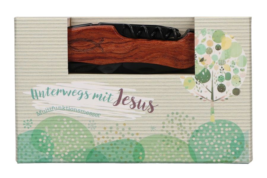Multifunktions-Taschenmesser Unterwegs mit Jesus