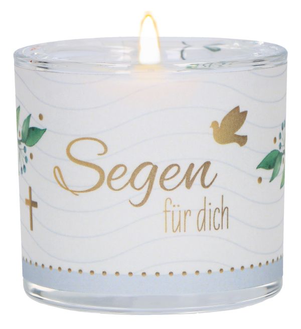 Windlicht LichtMomente Segen für dich-Taufe