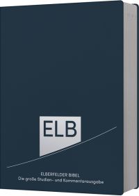 Elberfelder Bibel. Die große Studien- und Kommentarausgabe Leder, Platinschnitt