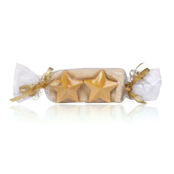 Geschenkset Stern - beige