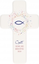 Holzkreuz für Kinder Arche Noah 18 cm