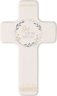 Holzkreuz für Kinder Gott segne und behüte dich
