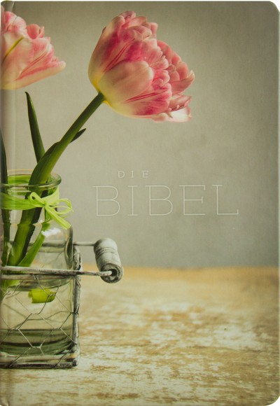 Schlachter 2000 - Taschenausgabe mit Parallelstellen - Motiv Tulpen