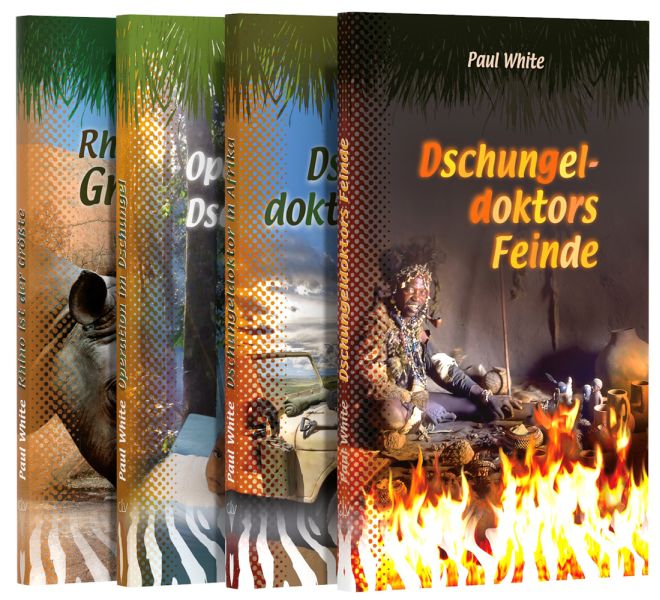 Buchpaket 2 Dschungeldoktor (4 Bände)