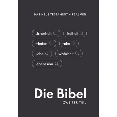 Das neue Testament mit Psalmen - anthrazit