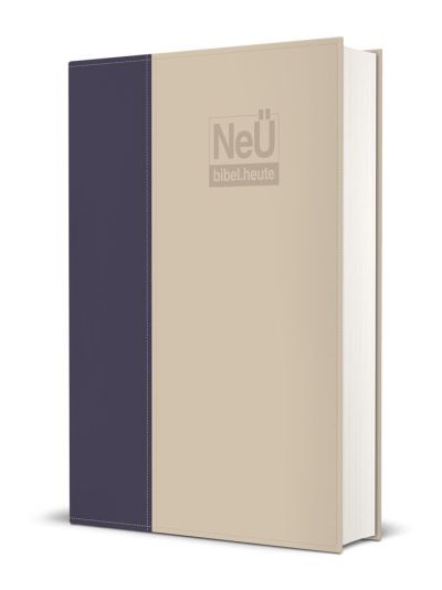 NeÜ Bibel.heute - Standard - zweifarbig Lila/Beige