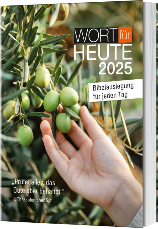 Wort für heute 2025 - Großdruck-Buchkalender