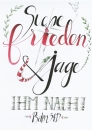 Jahreslosung 2019 - Poster A2 Motiv Taube