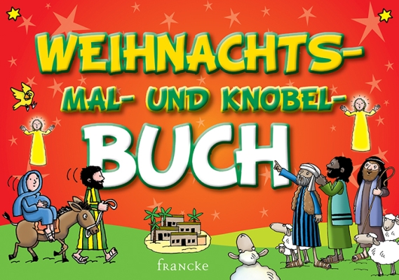 Weihnachts-Mal-und-Knobel-Buch