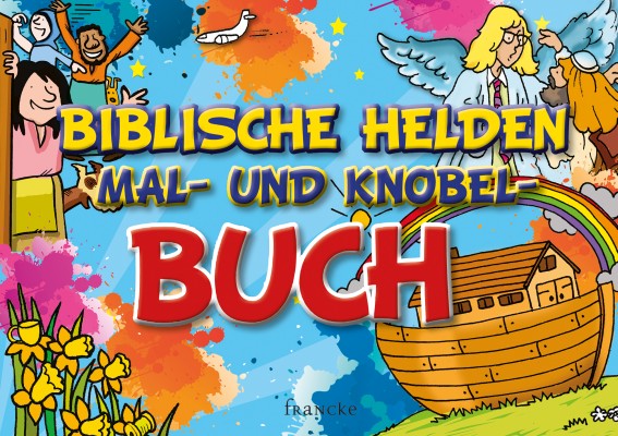Biblische Helden Mal- und Knobel- Buch
