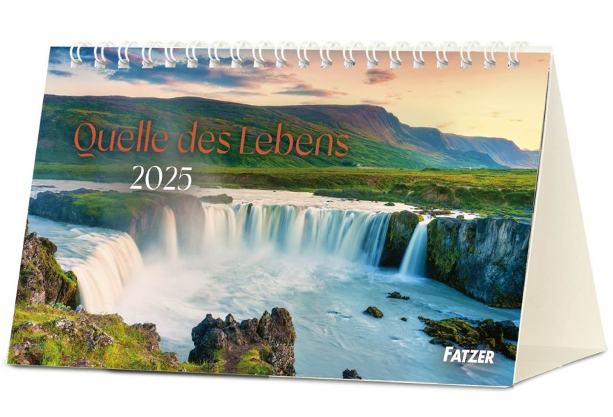Quelle des Lebens 2025 - Postkartenkalender