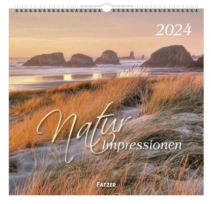 Natur-Impressionen 2024 - Wandkalender