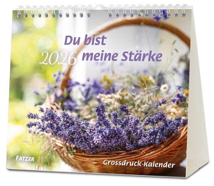 Du bist meine Stärke 2026 - Tischkalender