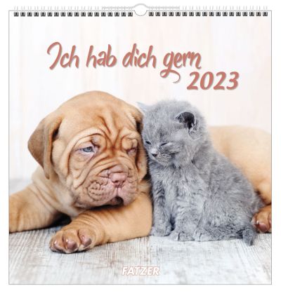 Ich hab dich gern 2023 - Wandkalender