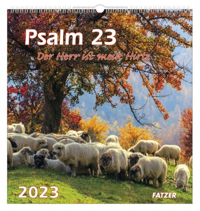 Psalm 23 - Wandkalender 2023