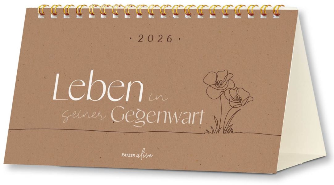 Leben in seiner Gegenwart 2026 - Postkartenkalender