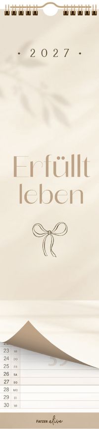 Erfüllt leben 2027 - Terminplaner
