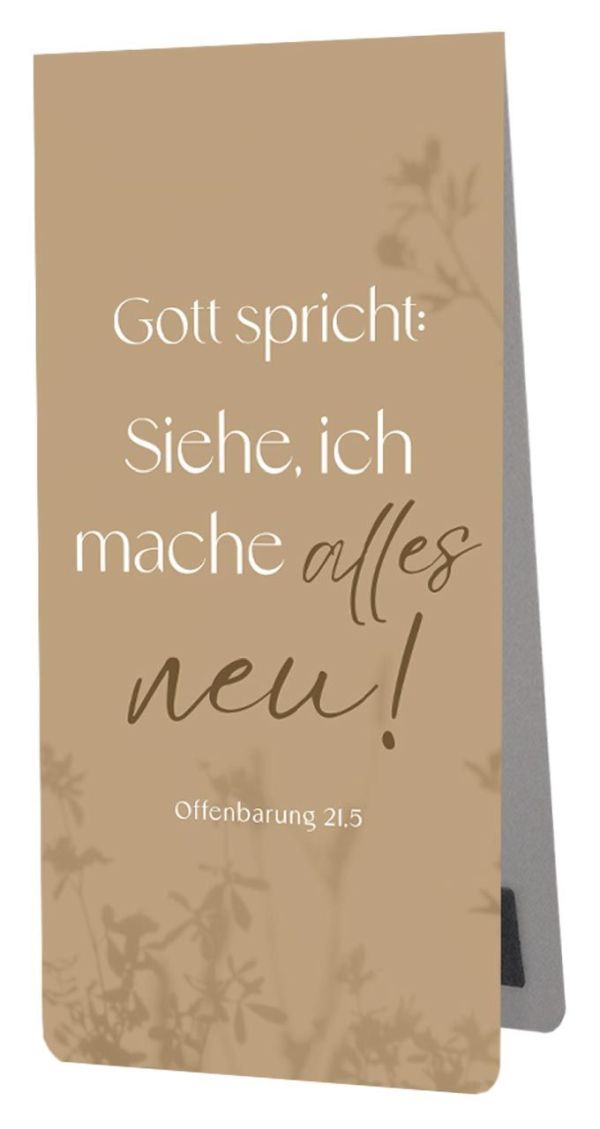 Jahreslosung 2026 - Magnetlesezeichen Schattenspiel