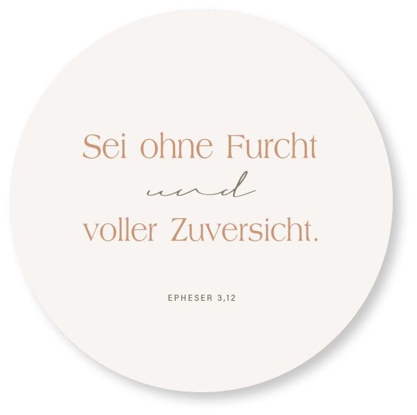 Wandschmuckbild: Zuversicht - 25cm