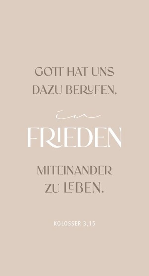 Metallschild: Gott hat uns dazu berufen
